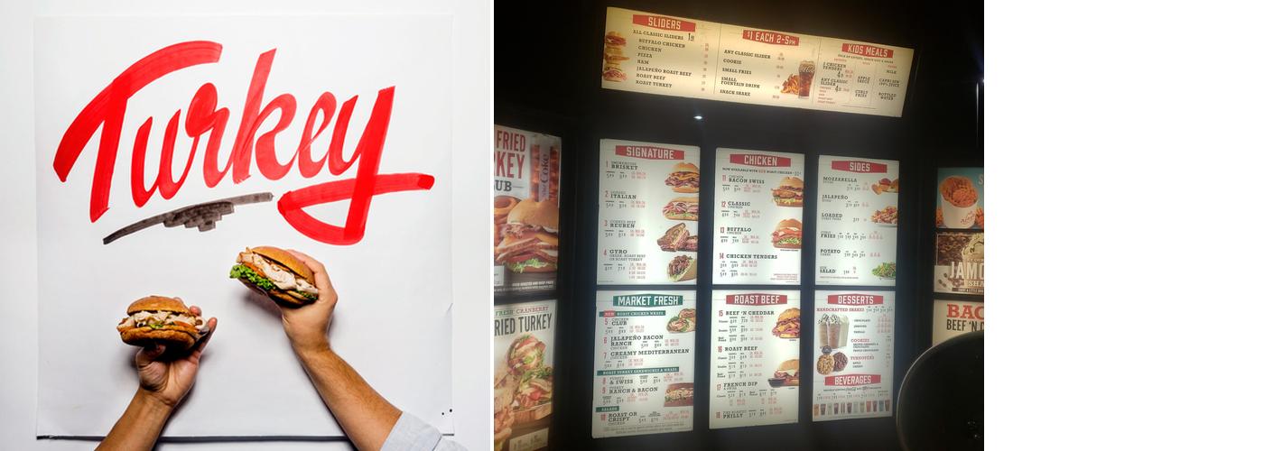 Arby's Menu