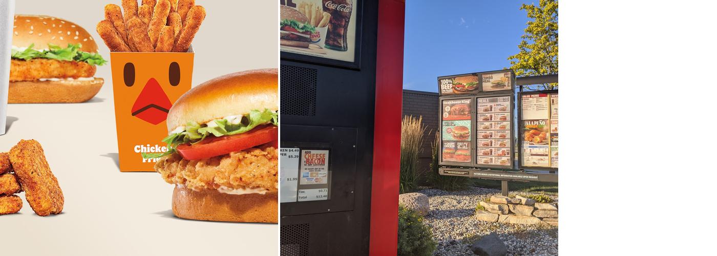 Burger King Menu