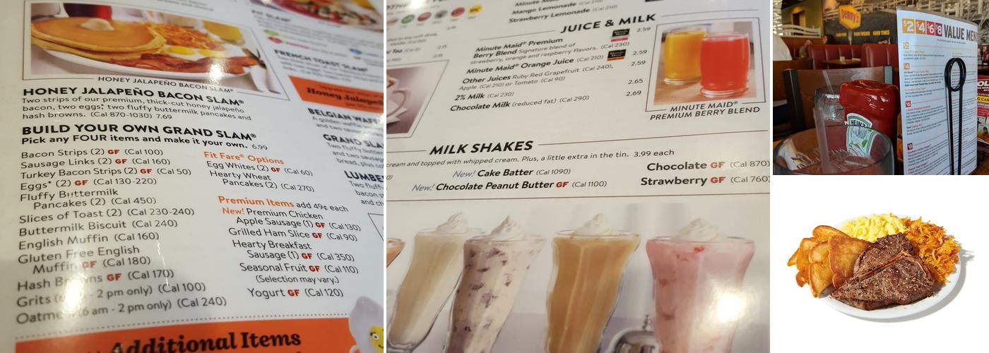 Denny's Menu