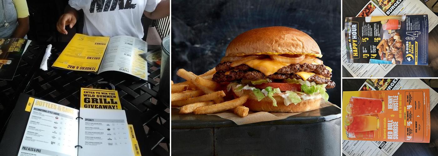 Buffalo Wild Wings Menu