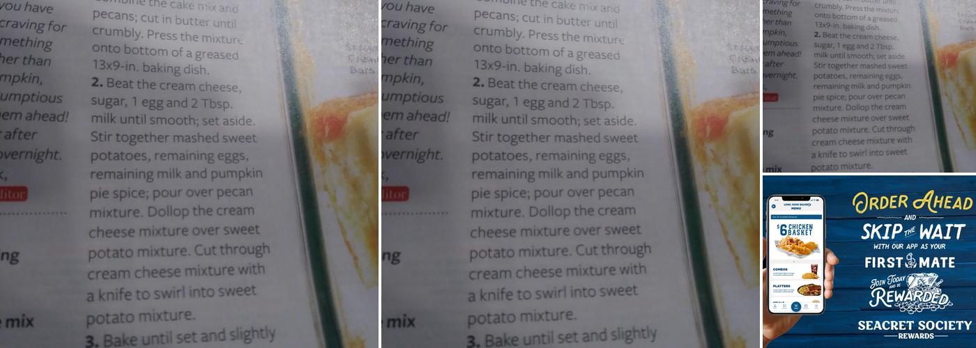 Long John Silver's Menu