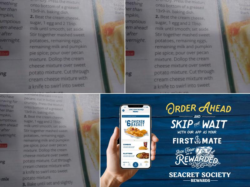 Long John Silver's Menu