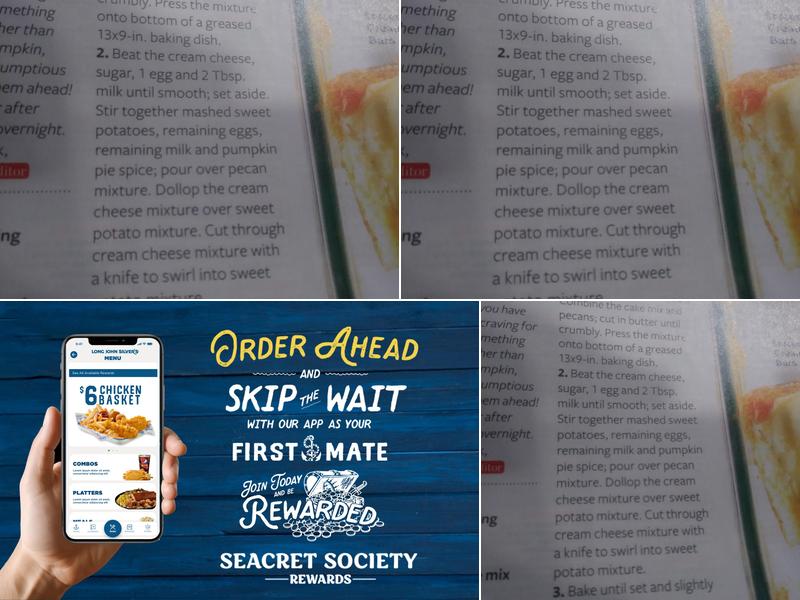 Long John Silver's Menu