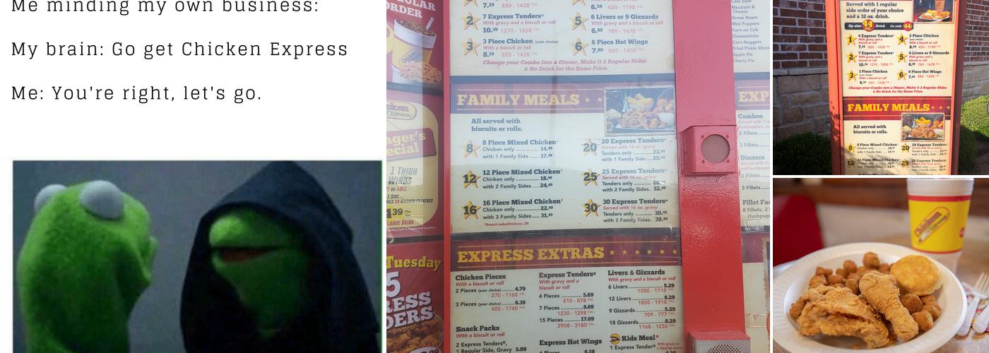 Chicken Express Menu
