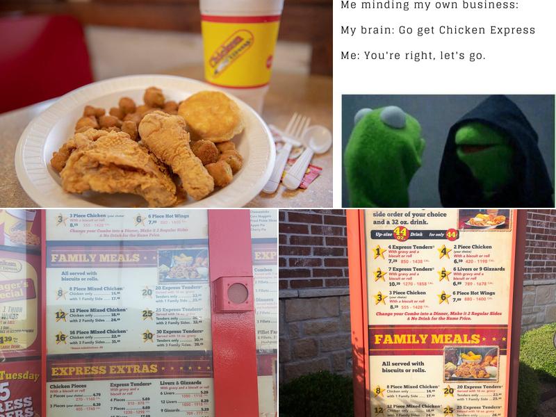 Chicken Express Menu