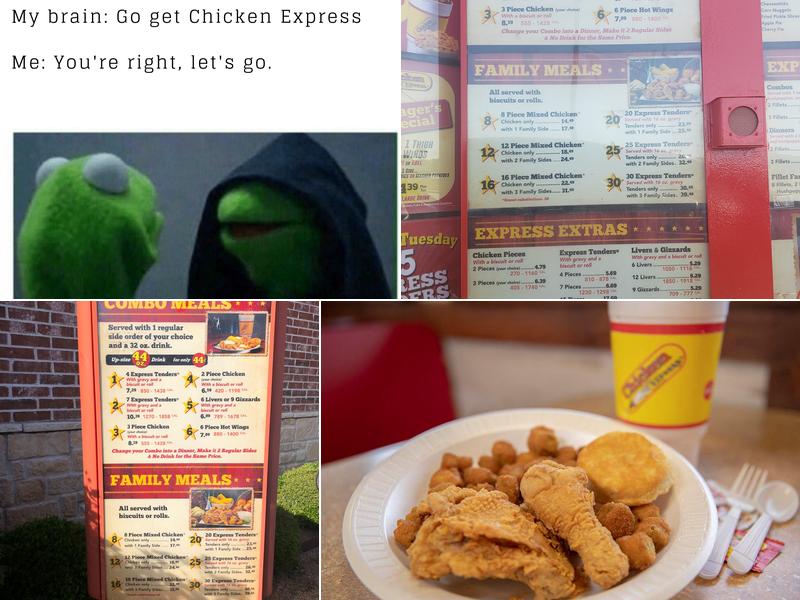 Chicken Express Menu