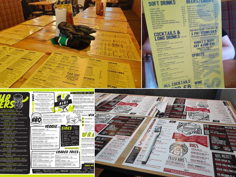 Burger7 Coatbridge Menu