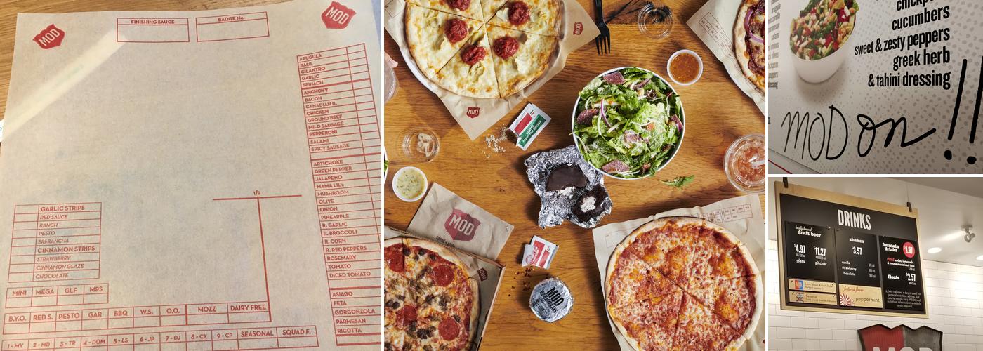 MOD Pizza Menu