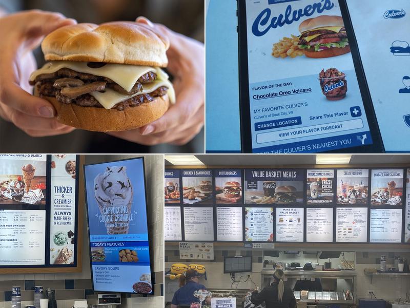Culver’s Menu