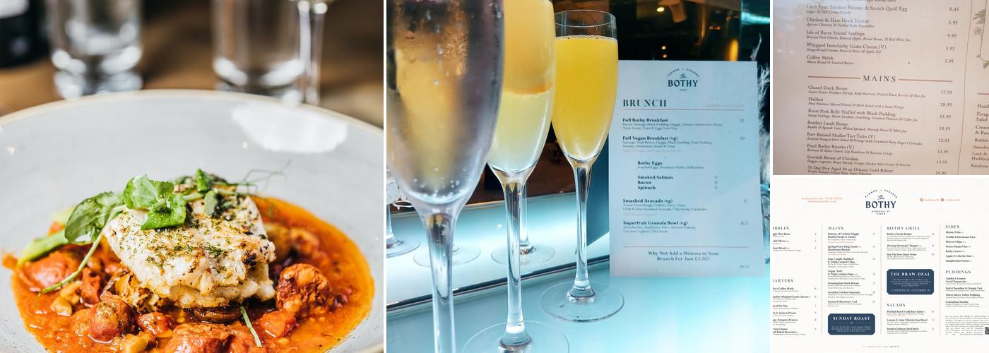 Bothy Perth Menu