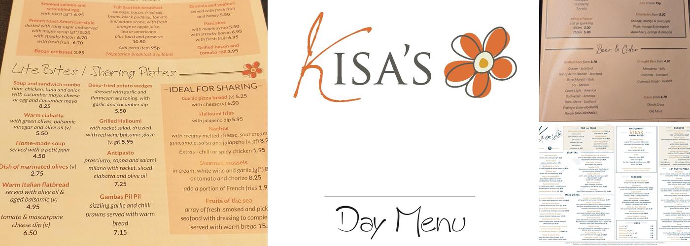 Kisa's Menu