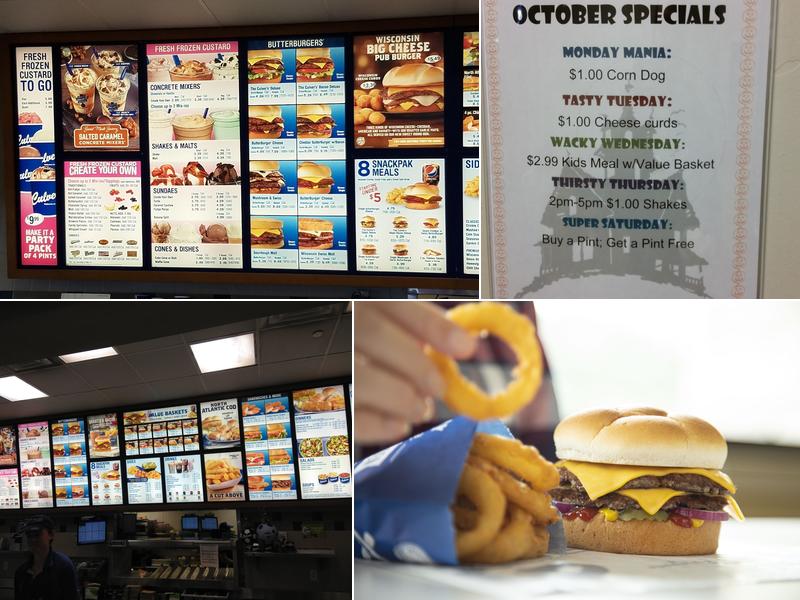Culver’s Menu