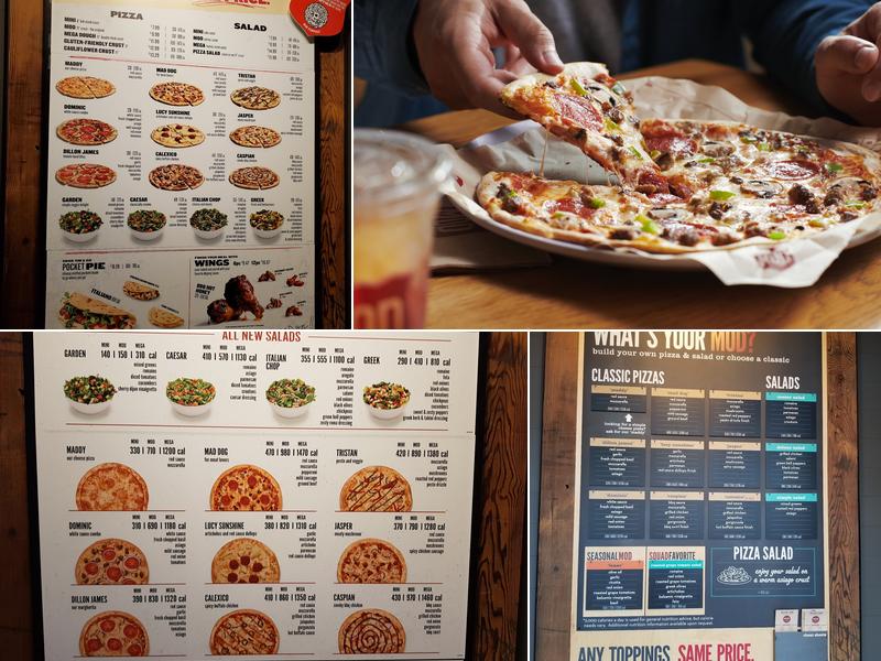MOD Pizza Menu