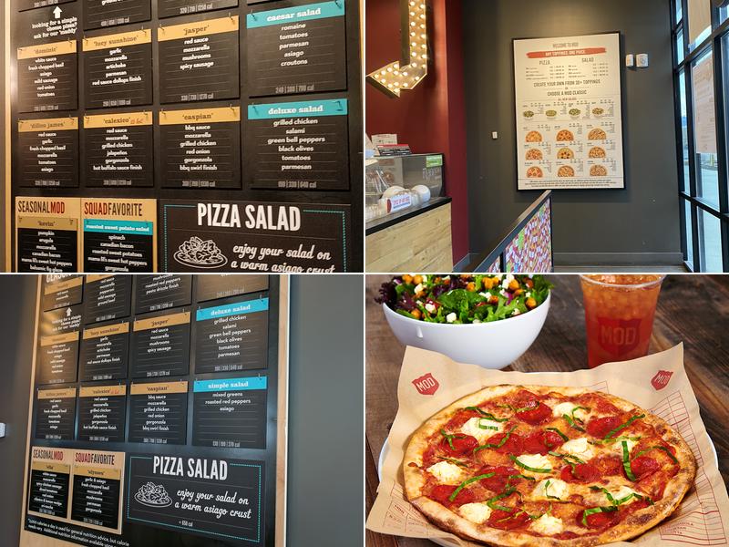 MOD Pizza Menu