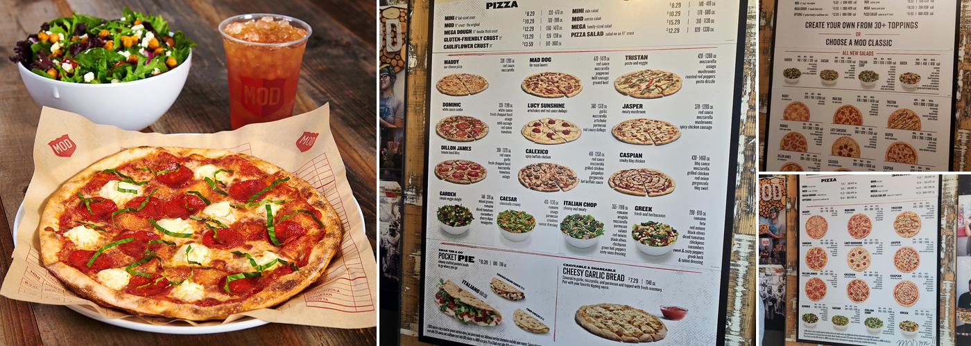MOD Pizza Menu