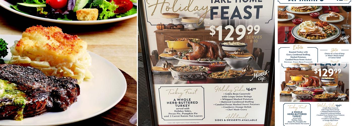 Mimi's Cafe Menu