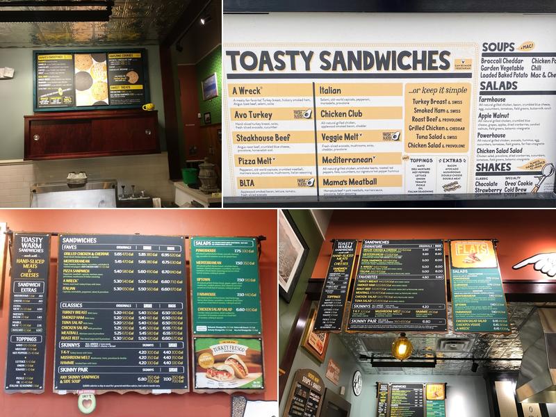 Potbelly Menu