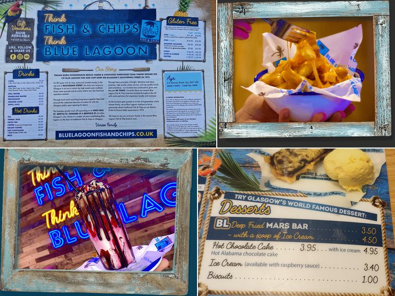 Blue Lagoon Fish & Chips (Ayr) Menu