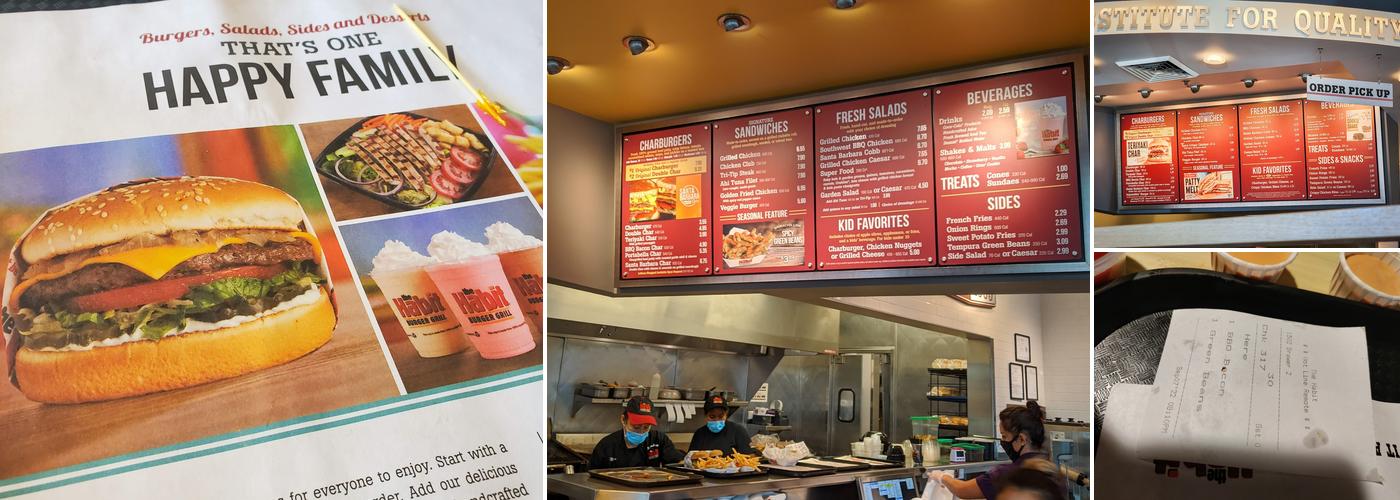 The Habit Burger Grill Menu