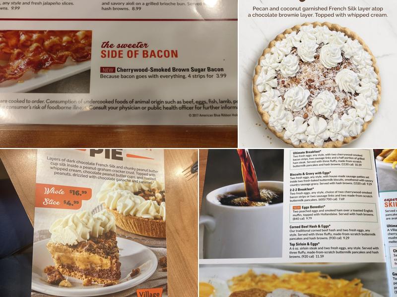Village Inn Menu