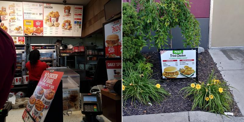 KFC Menu