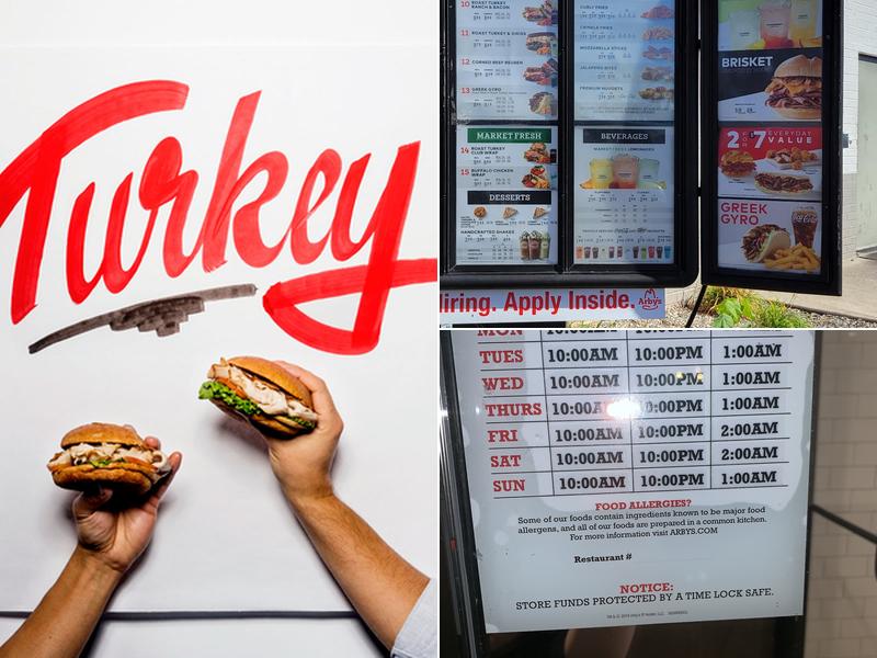 Arby's Menu