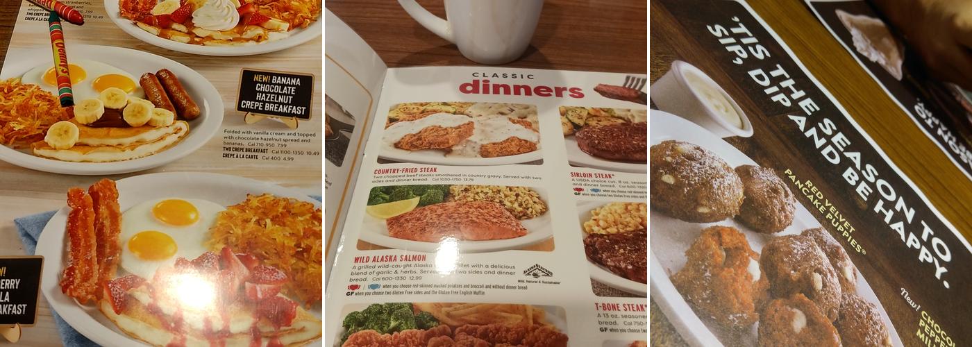 Denny's Menu