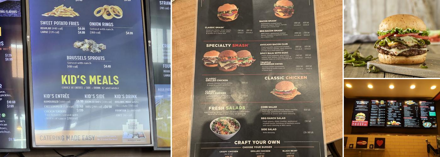 Smashburger Menu
