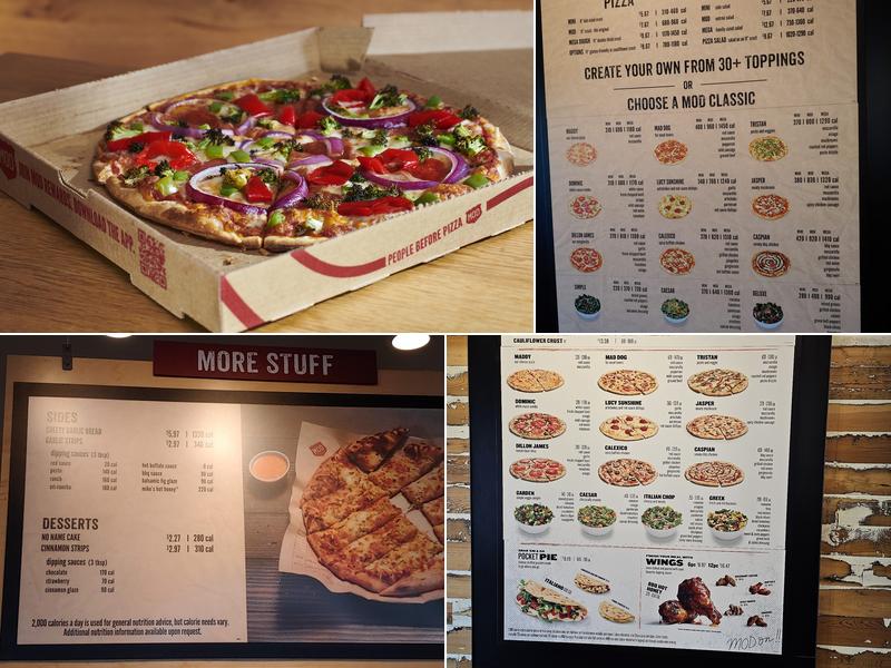 MOD Pizza Menu