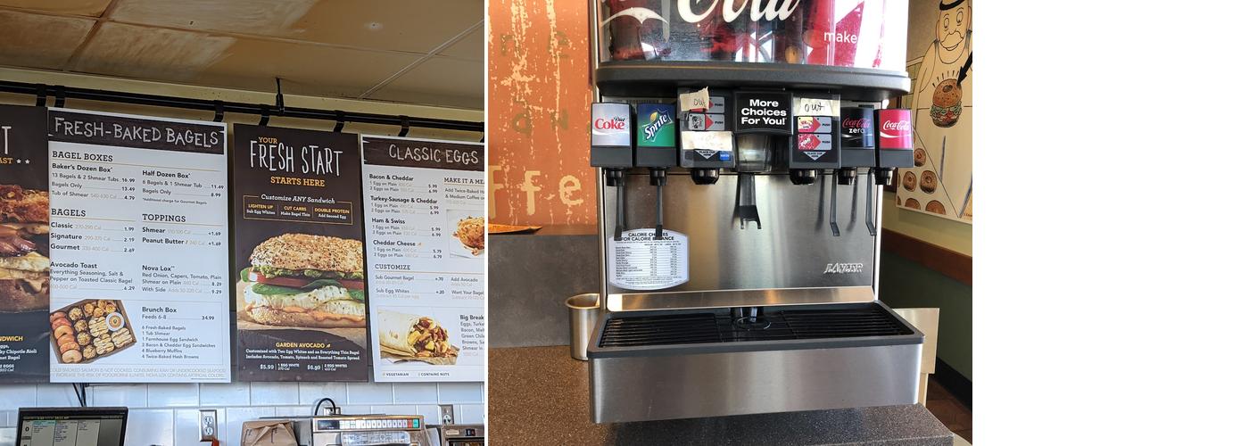 Einstein Bros. Bagels Menu