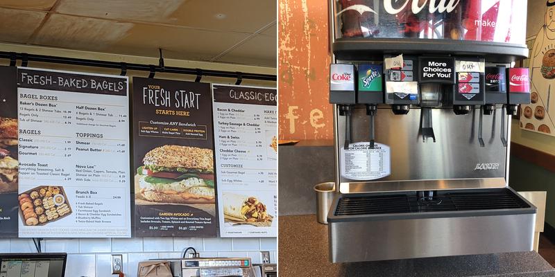 Einstein Bros. Bagels Menu
