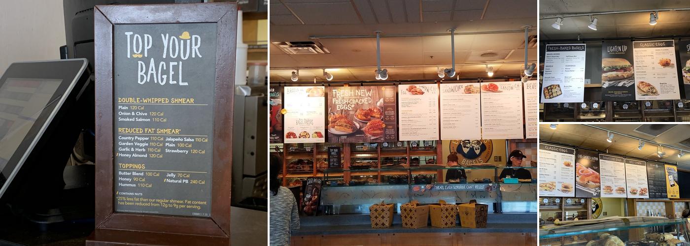Einstein Bros. Bagels Menu