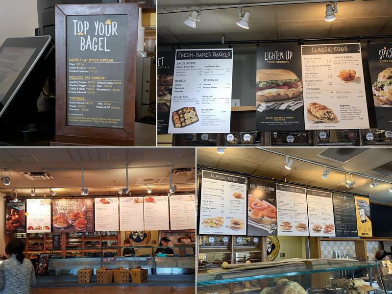 Einstein Bros. Bagels Menu