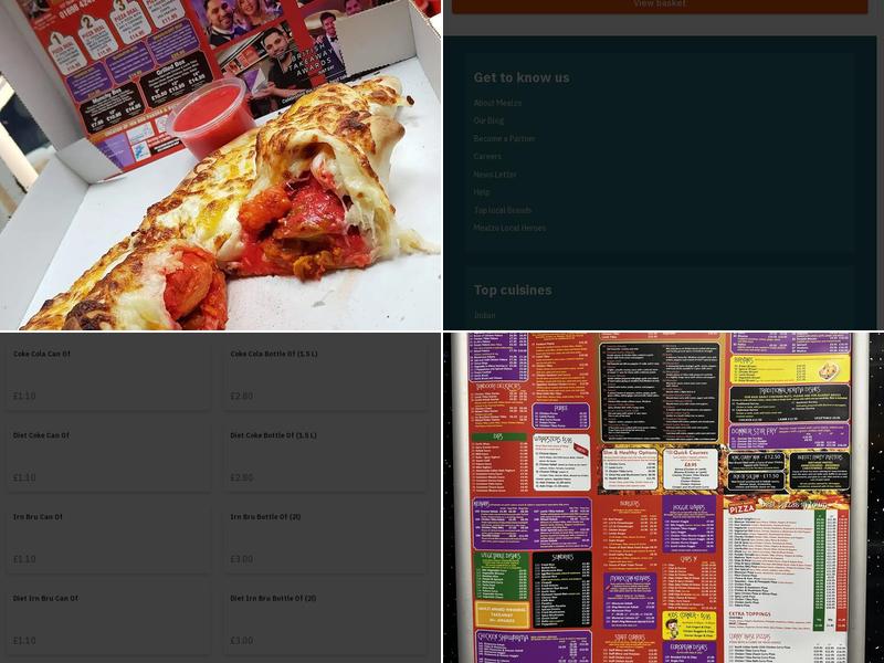 The House of Shah Takeaway Menu