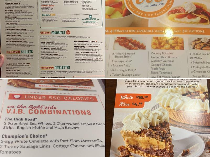 Village Inn Menu