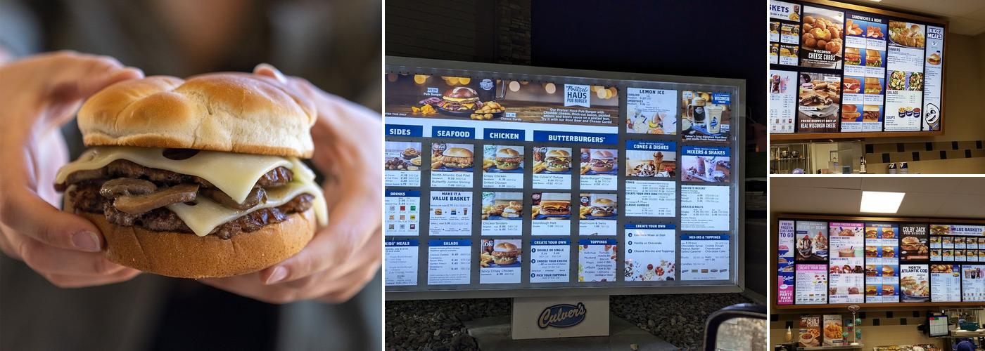 Culver’s Menu