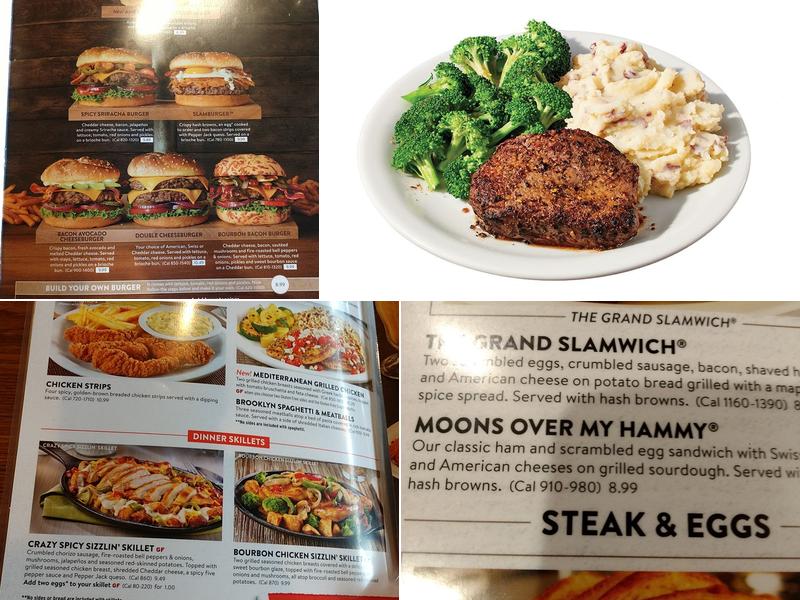 Denny's Menu