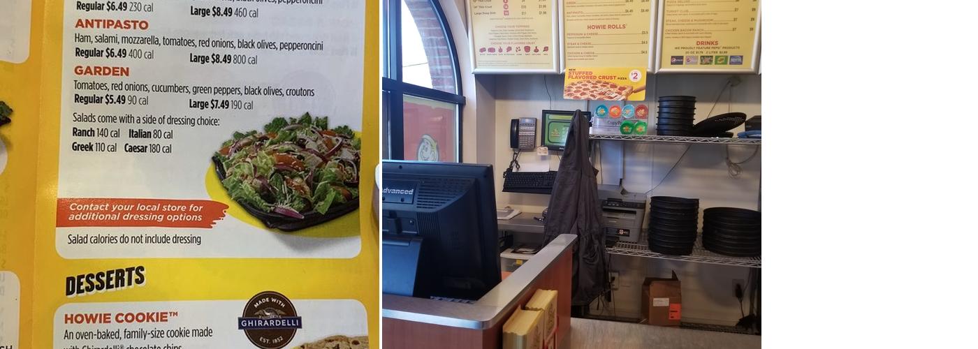 Hungry Howie's Pizza Menu