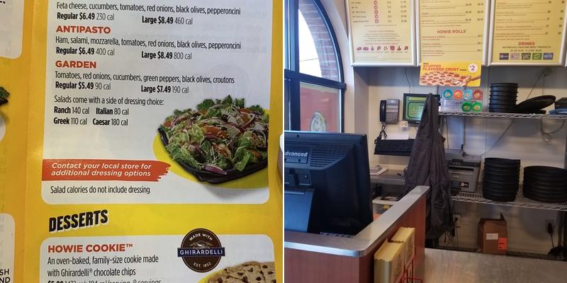 Hungry Howie's Pizza Menu