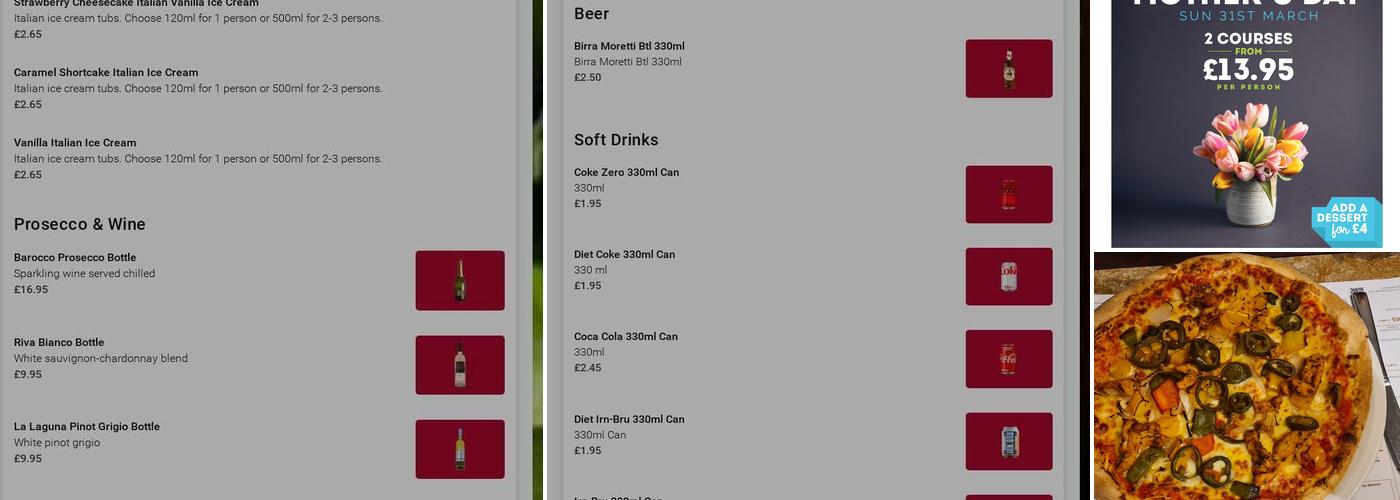 Di Maggio's East Kilbride Menu