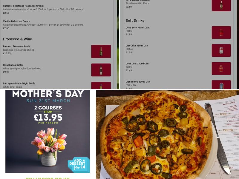 Di Maggio's East Kilbride Menu