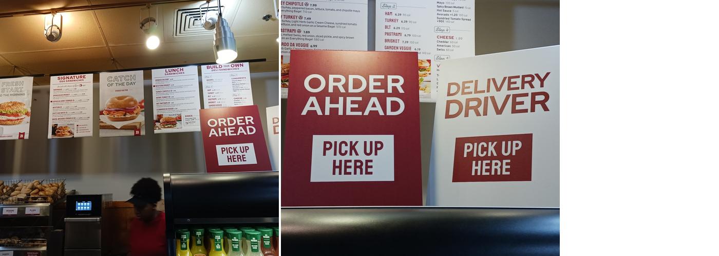 Bruegger's Bagels Menu