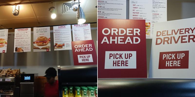 Bruegger's Bagels Menu