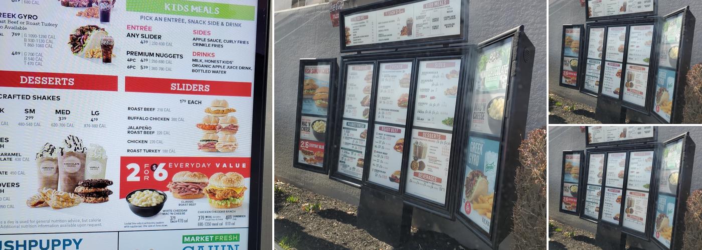 Arby's Menu