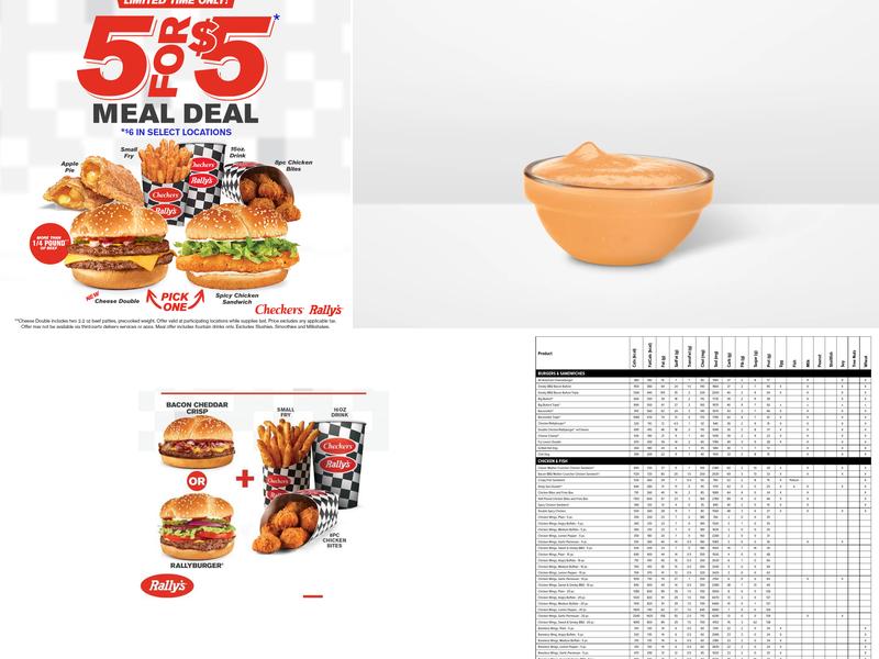 Checkers Menu