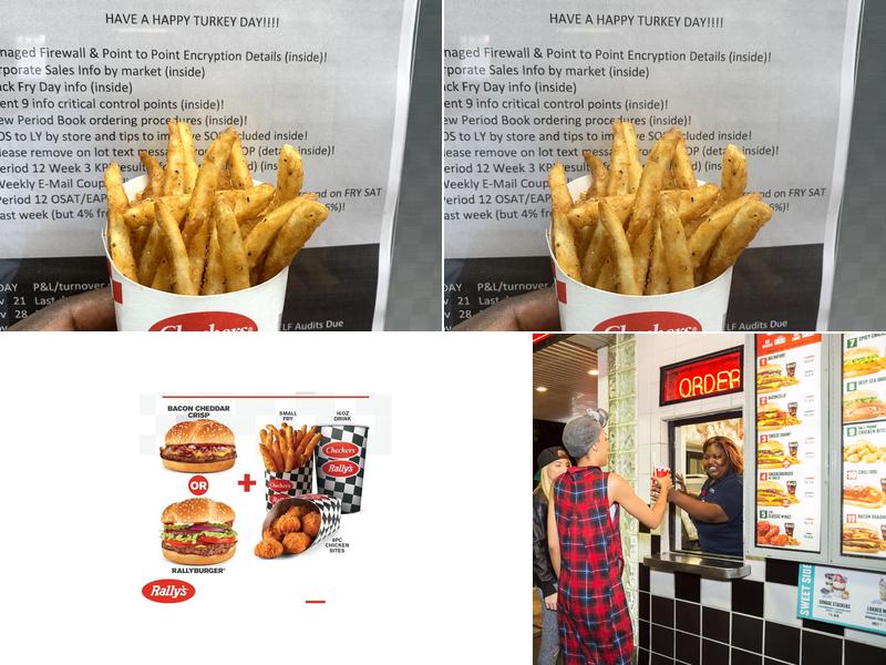 Checkers Menu