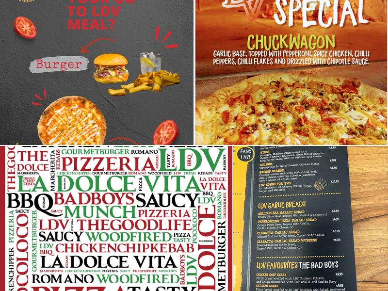 La Dolce Vita Newry Menu