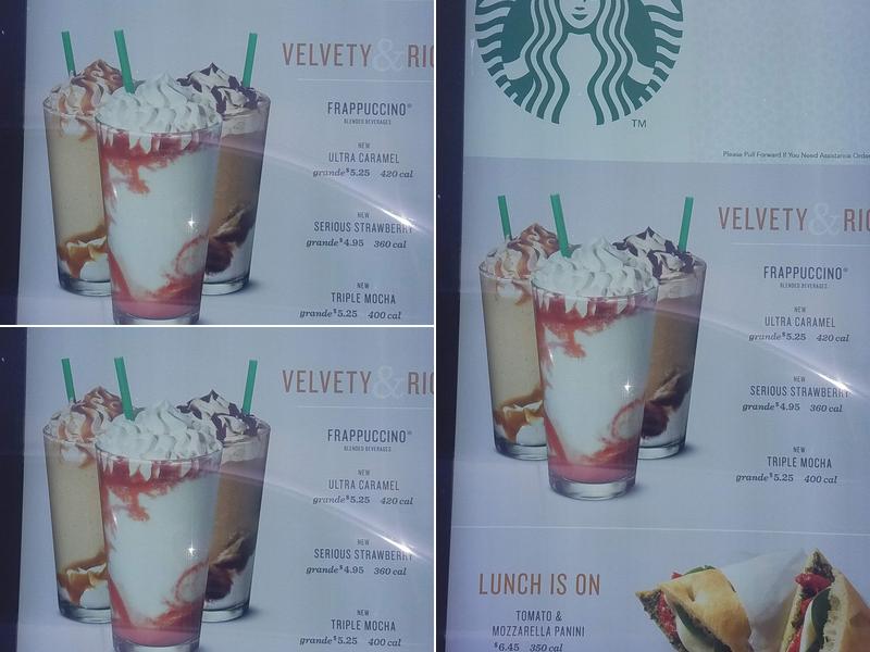 Starbucks Menu