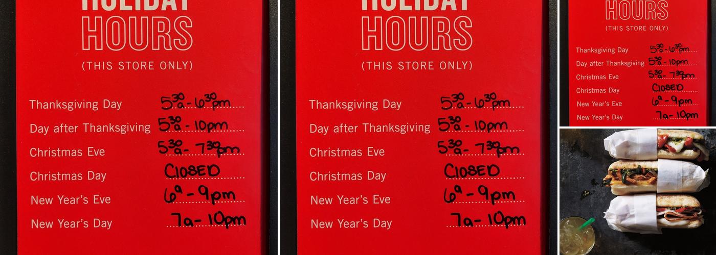 Starbucks Coffee Company Menu