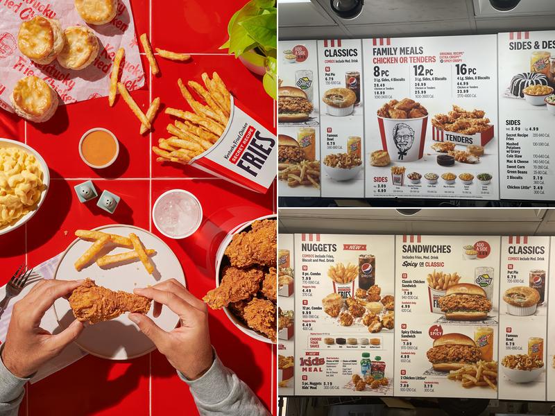KFC Menu